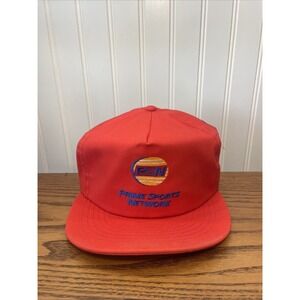 Vintage 80s-90s RARE Prime Sports Network Embroidered Snapback Baseball Cap Hat